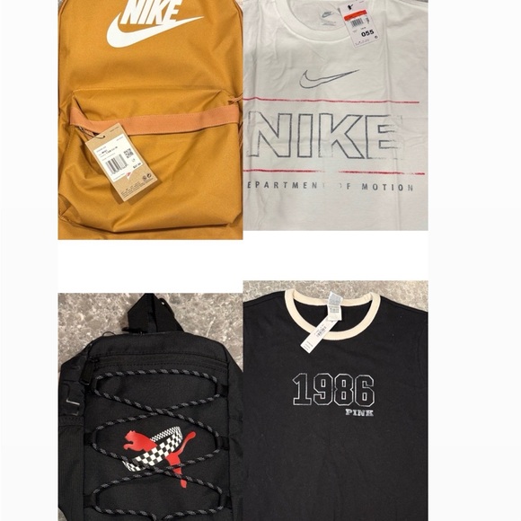 New bundle NIkE Victoria secret and under armor bundle of socks over 15 packs!!